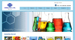 Desktop Screenshot of chika.co.in